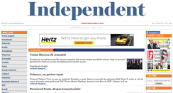 Desktop Screenshot of independent-al.ro